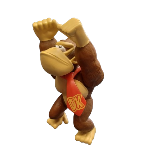 Donkey Kong Toy from the Nintendo Super Mario Collection Figurine Only No Box (lel)