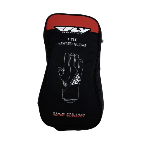 Fly MX24 Title Heated Gloves Size L with Accessories Like New