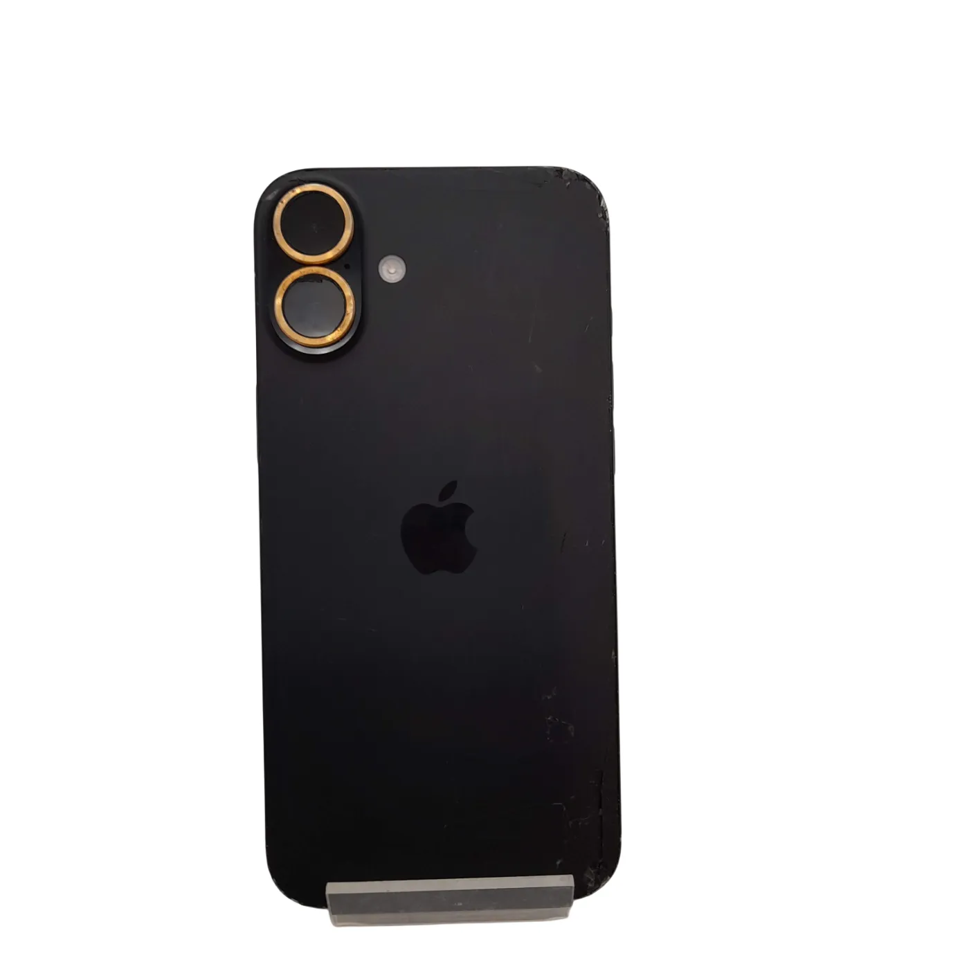Apple iPhone 16 Plus 128GB A3202 Mobile Phone – 100% Battery, Cracked Back, Scuffed Corners (WL 1386734)