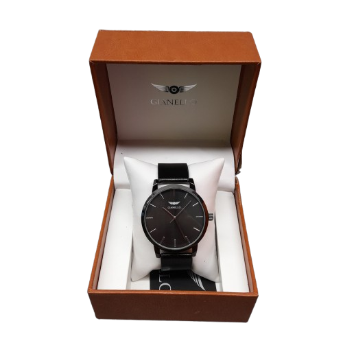 Gianello Mens 42mm Nyborg Ultra Thin Strap Watch In The Box (LN 1342354)