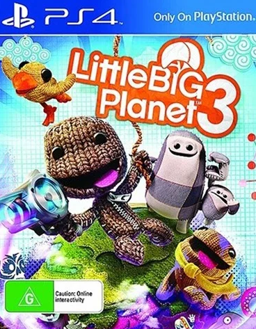 Little Big Planet 3 PlayStation 4 Good Condition No Manual (LN)