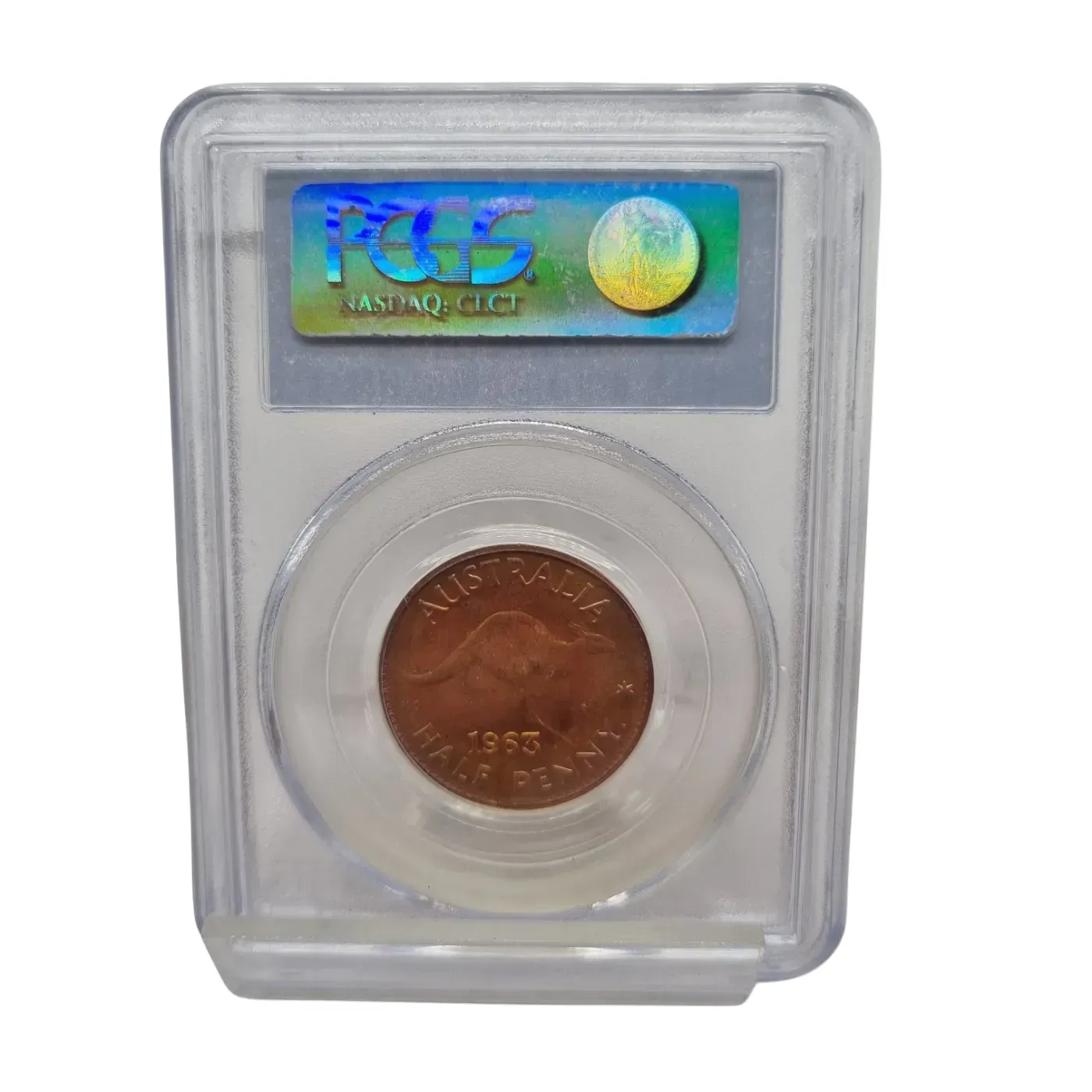 PCGS MS63BN Coin 1963 Half Penny (WR1366554)
