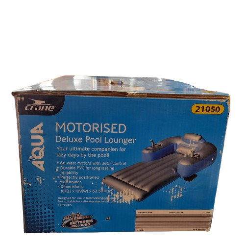 Aqua Motorised Deluxe Pool Lounger (LIKE NEW ) (GE )