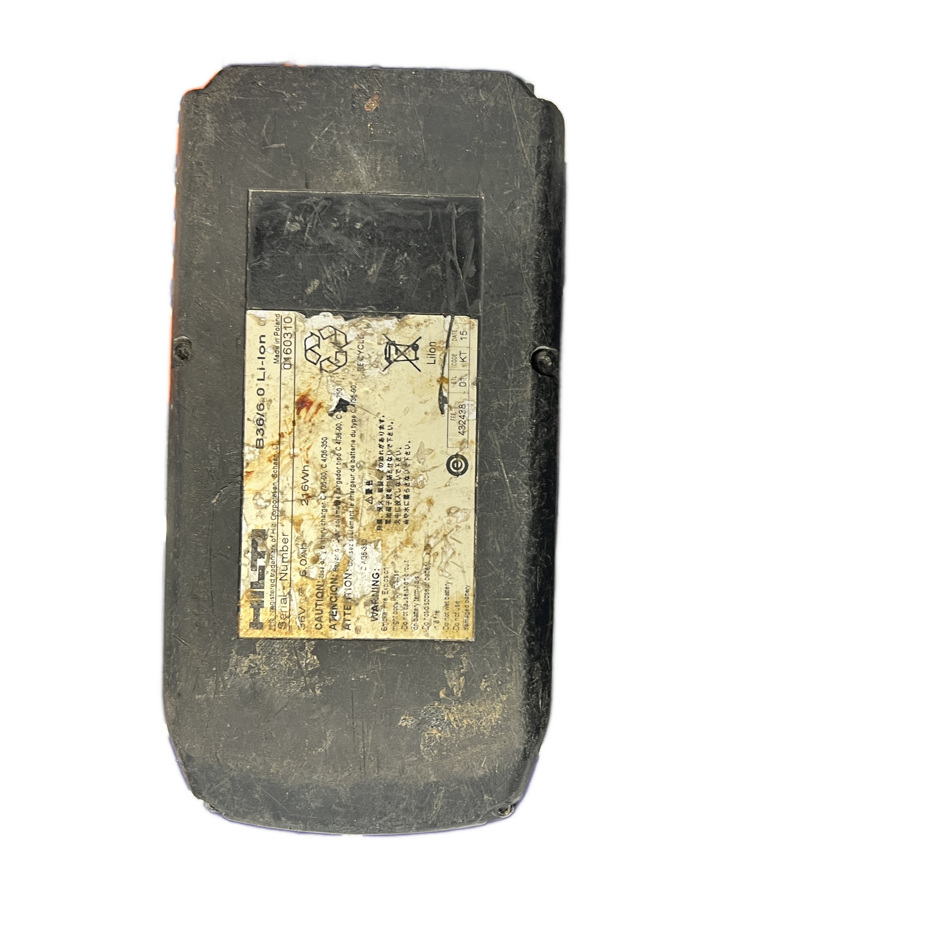 HILTI B36 6Ah 36V Li-ion Battery (MK)