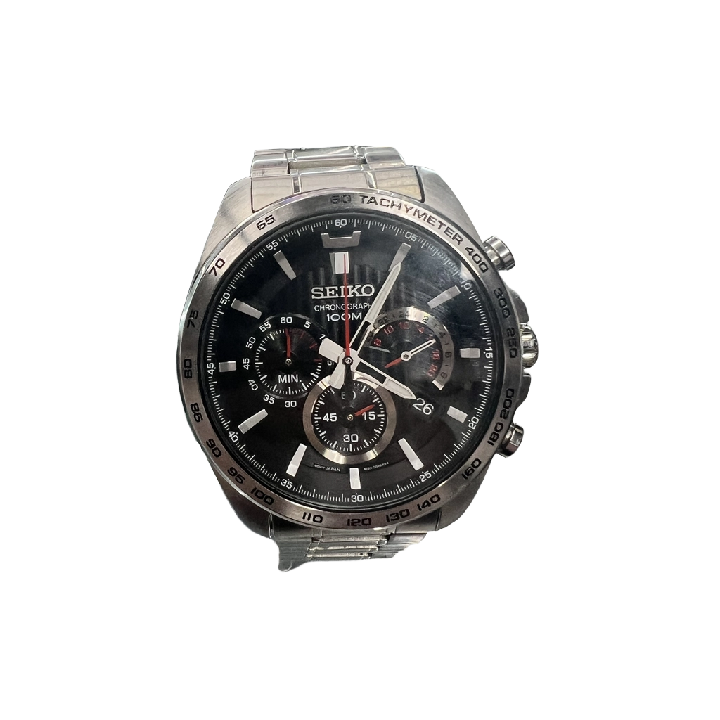 Seiko Chronograph BT63-00G0 Silver Stainless Steel Watch (MK)