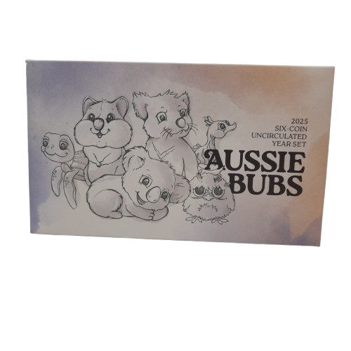Royal Australian Mint 2025 Aussie Bubs 6-Coin Uncirculated Year Set (MR)