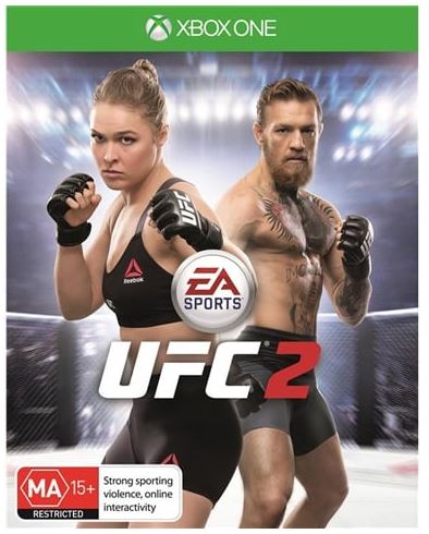 Microsoft XBOX One UFC 2, Very Good Condition, With Case No Manual (LE 1366974)