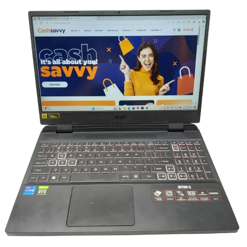 Acer Nitro 5 Gaming Laptop With Charger And Mouse