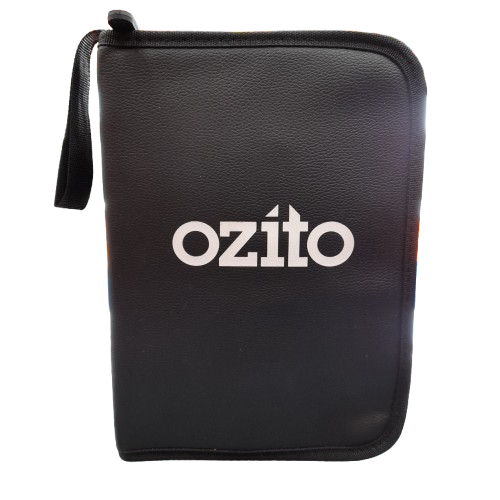 Ozito OJS-800 Jump Starter with Test Leads and Case (LN)