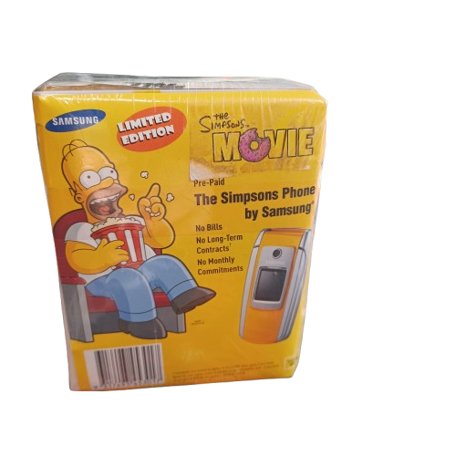 Samsung M300 The Simpsons Limited Edition Mobile Phone By Samsung