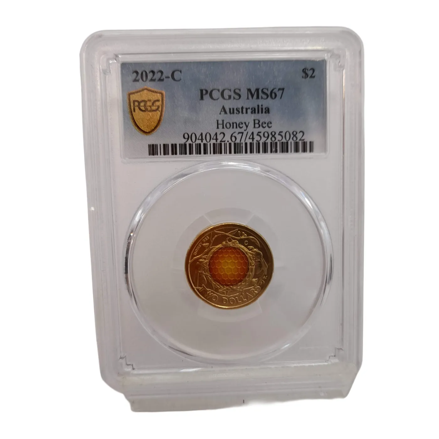 $2 Gold Honey Bee Coin PCGS MS67 – WL 1362023