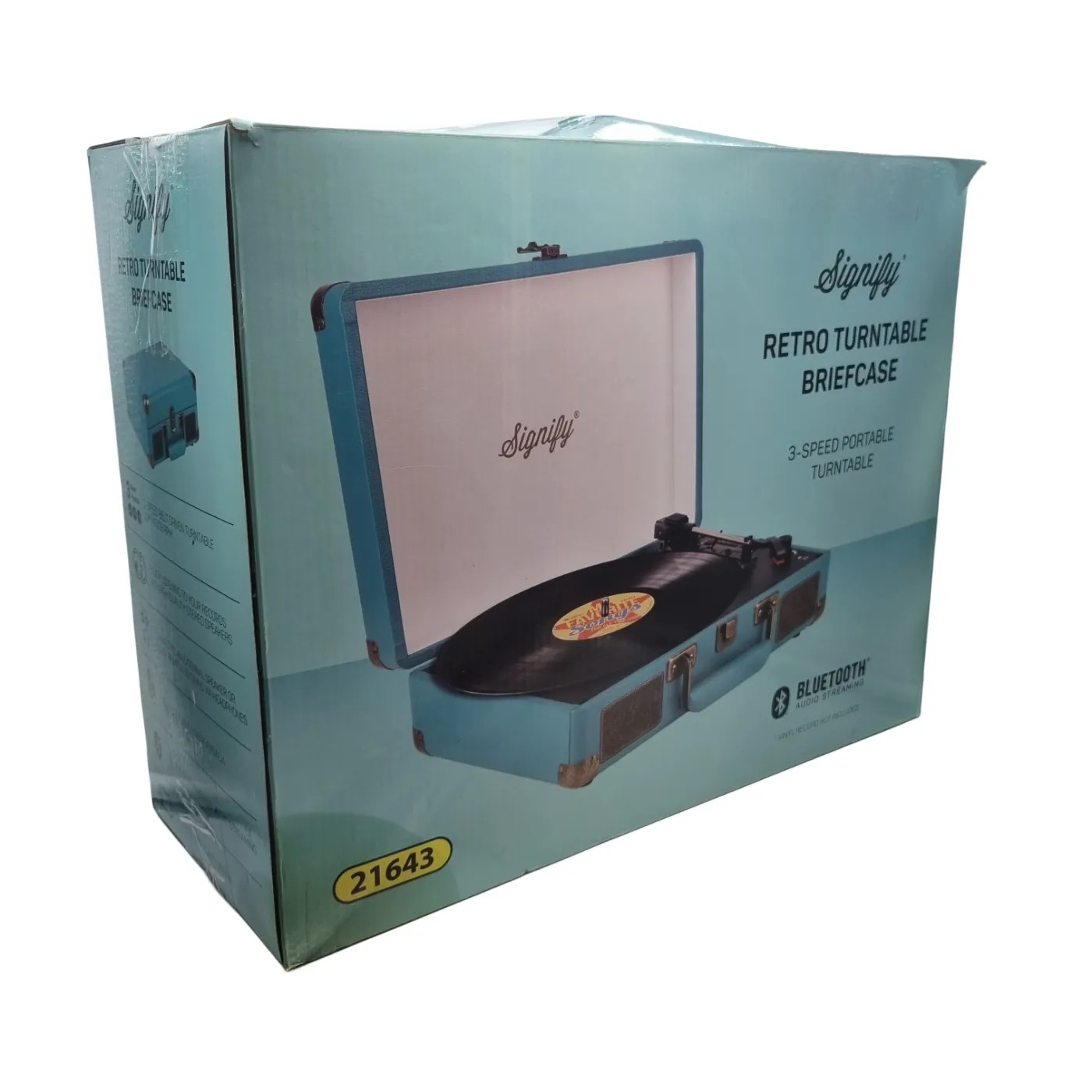 Signify Turntable 21643 Blue Retro (WR 1420824)