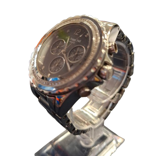 Michael Hill Diamond Chronograph Stainless Steel Watch (JN)