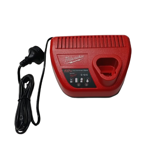 Milwaukee M12 High Output 2.5Ah Battery & Charger Starter Pack M12HOSP201B (NR 1403995)