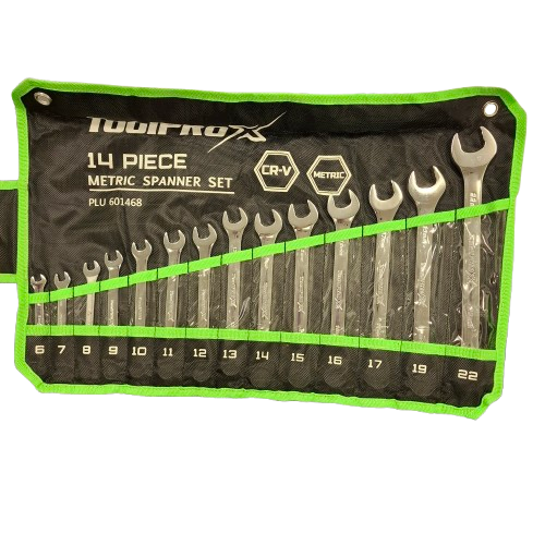 Toolpro Spanner Set 14 Piece (JN)