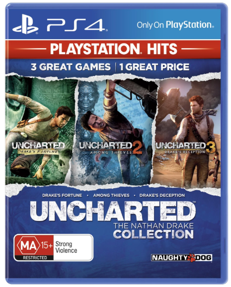 Uncharted The Nathan Collection Playstation Hits Playstation 4 Game No Manual (CP)