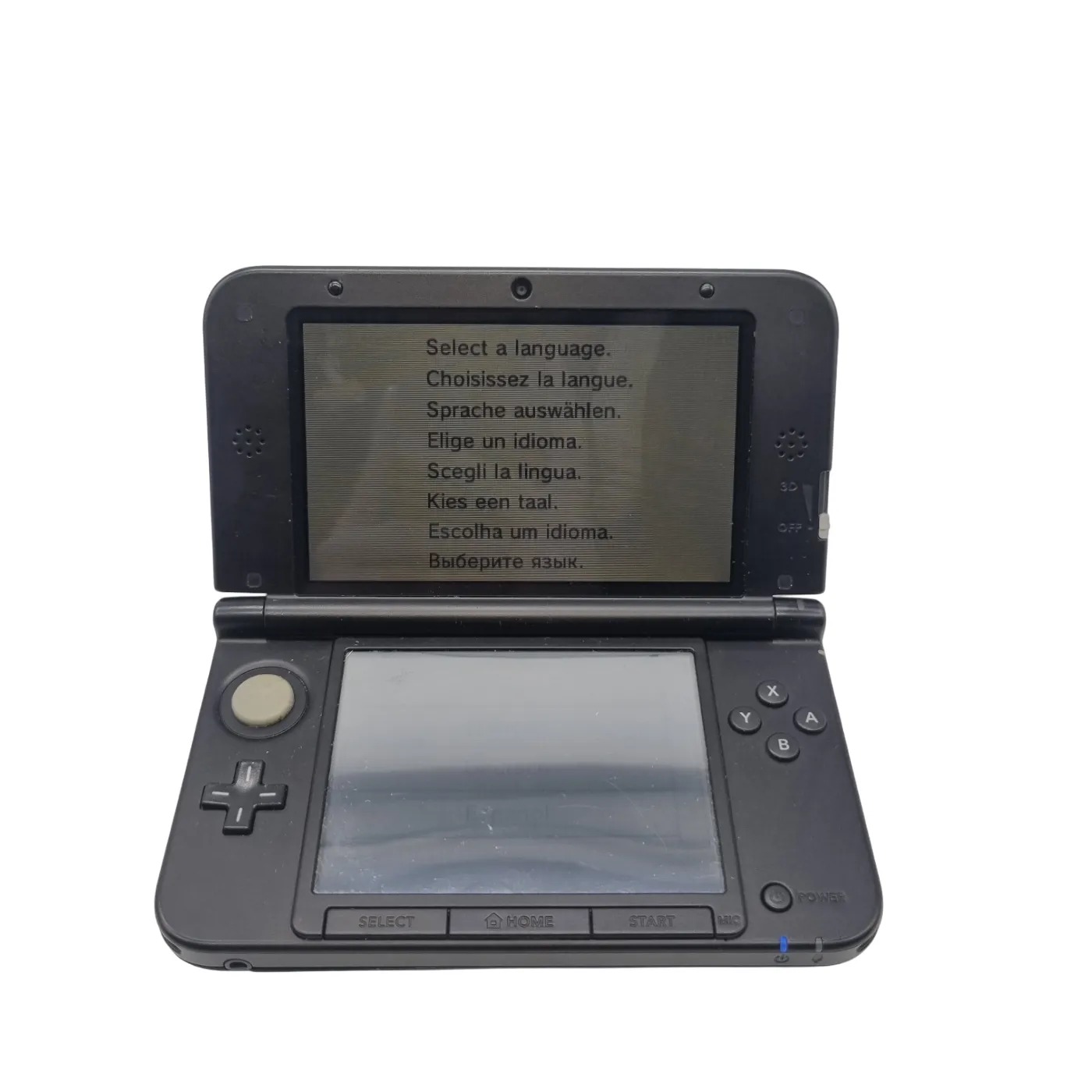 Nintendo 3DS XL SPR-001 Blue with Charger, Case, and Stylus (WR)