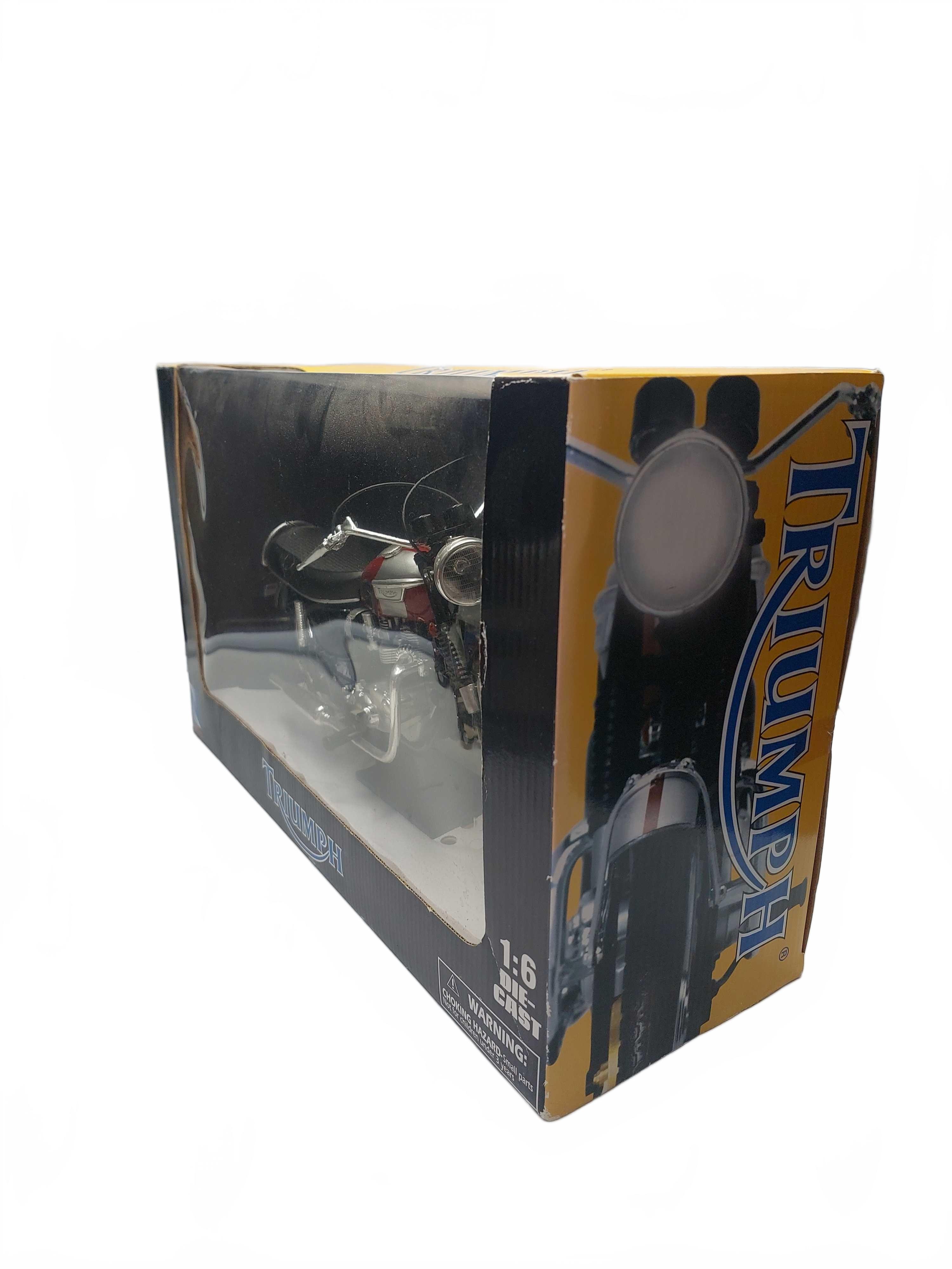 Newray Diecast Model Triumph Yellow (GB1436883)