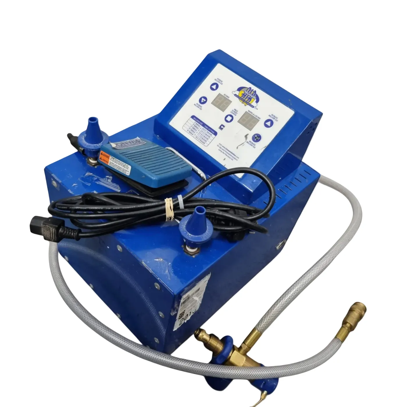 Precision Air Air Inflator for Balloons + Hose + Pedal + Power Cord (WR)