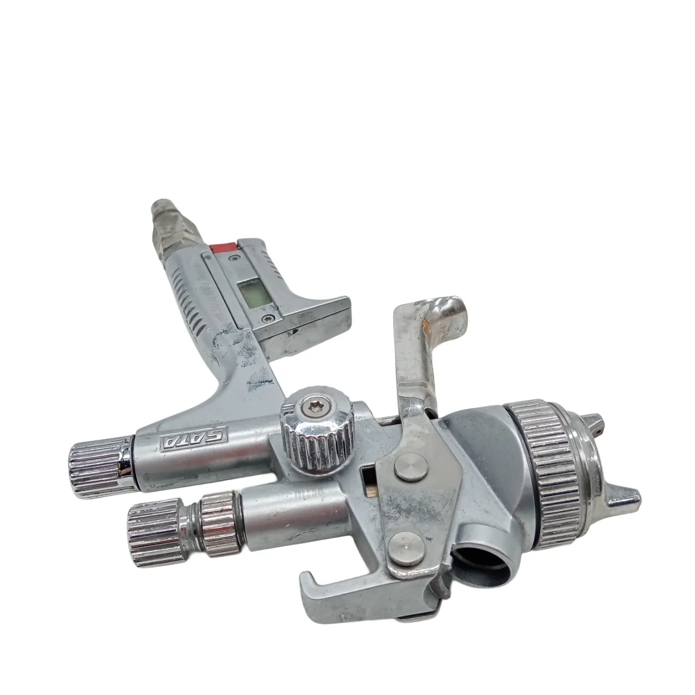 SATA Spray Gun Jet 5000 B RP Digital – Silver (No Case) (WR 1353248)