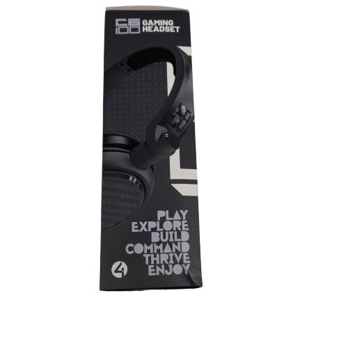 4Gamers C6-100 Gaming Headset Black Grey C6-100PC-GRY-4G (LN)