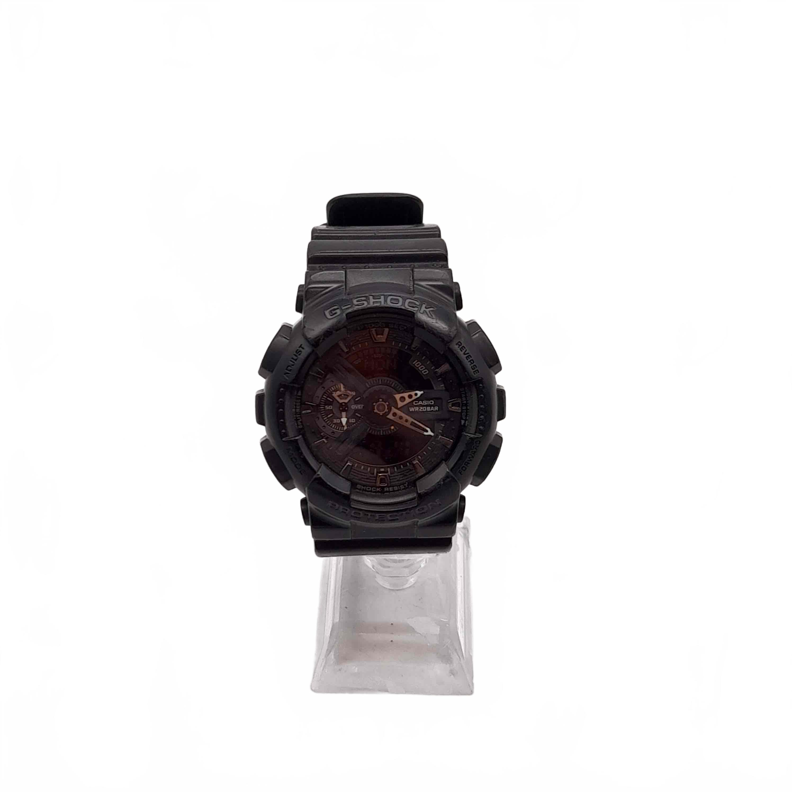Casio G-Shock GA-110 Watch 5146 Black Plastic Band (WL 1430256)