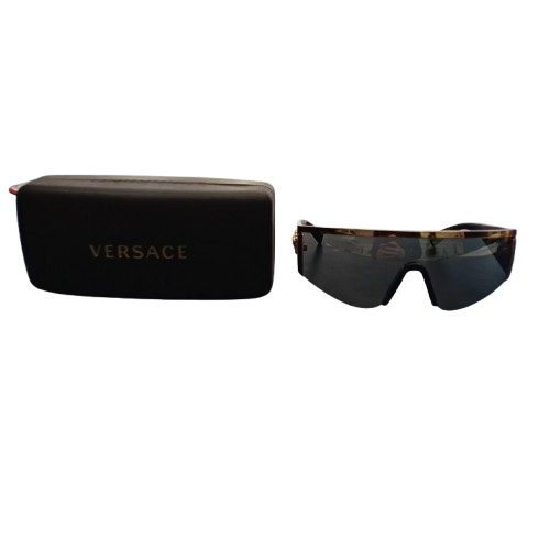 Versace Sunglasses Model 2197 Black Gold With Case (CP)