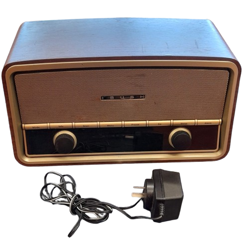 Bush Digital Radio And Bluetooth Speaker Heritage