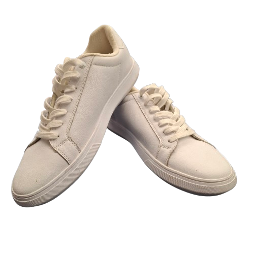 Tommy Hilfiger Mens Cupsole Leather Sneakers White US 10 (JN)