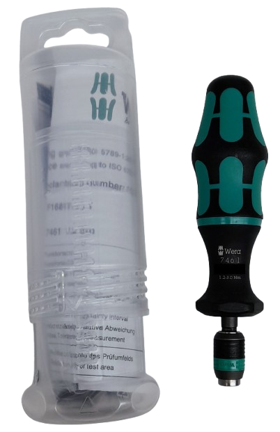 Wera 7461 Pre-set Hex Torque Screwdriver Handle Like New