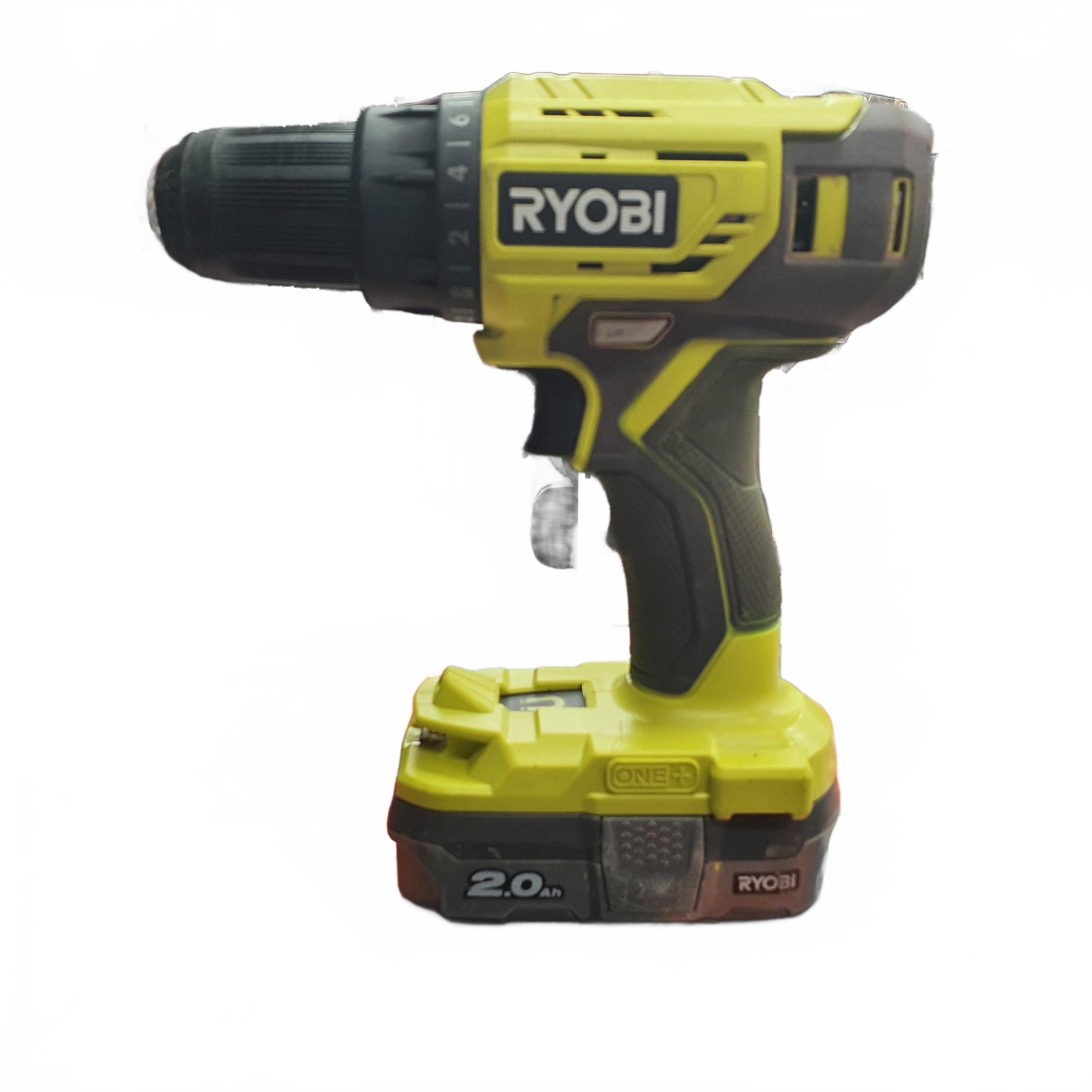 Ryobi Drill R18DD4 Green With 2.0Ah Battery (MR)