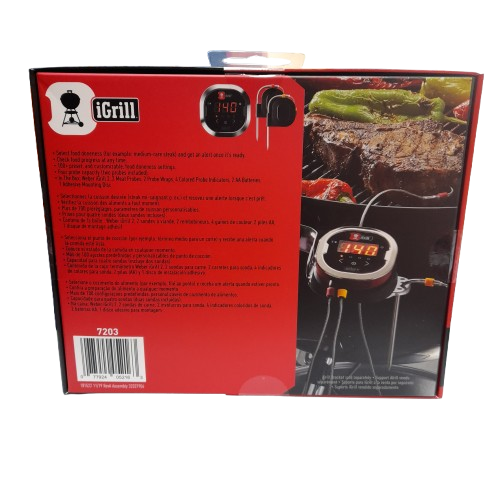 Webber iGrill 2 App Connected Thermometer in Box (LN)