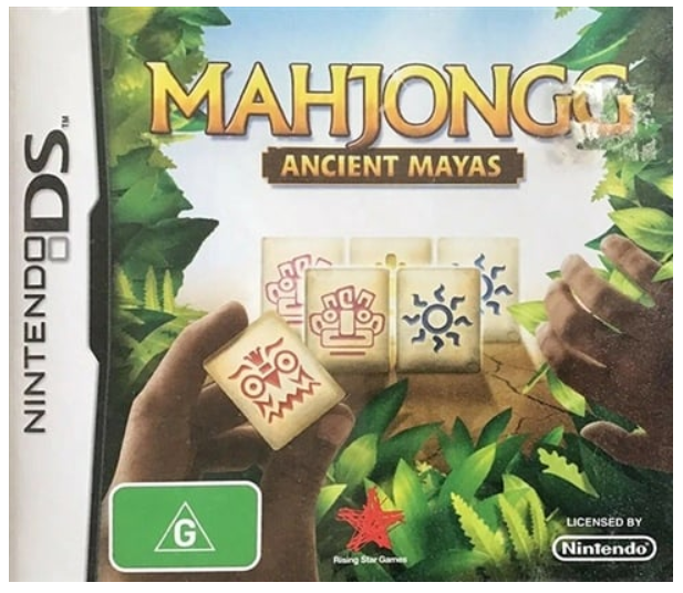 Mahjongg Ancient Mayas Nintendo DS Game Cartridge Only Good Condition(CP-1353444)