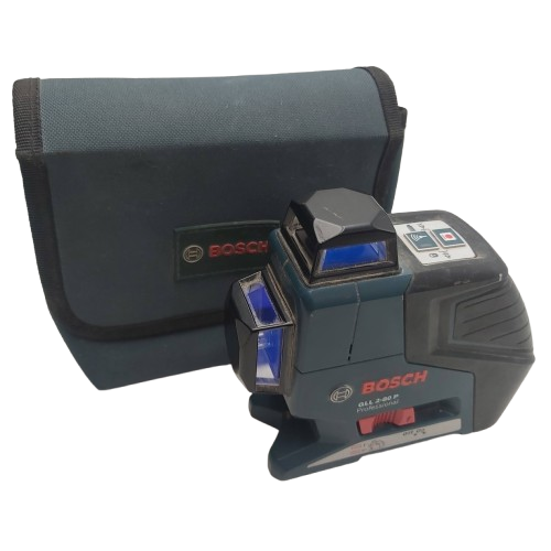 Bosch GLL 2-80 P – 360 Degree Self-Leveling Line Laser Level with pouch