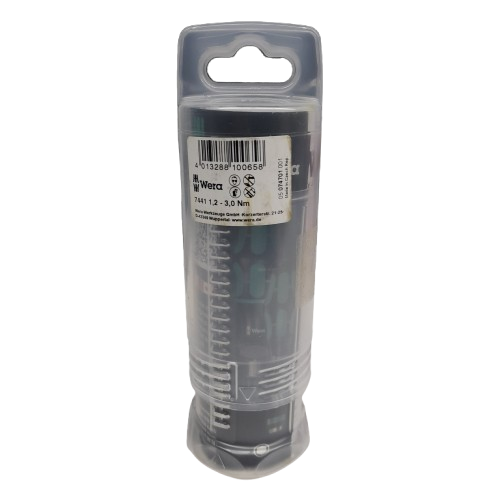 Wera 074701 Adjustable Torque Screwdriver 1.2-3.0Nm (LN)