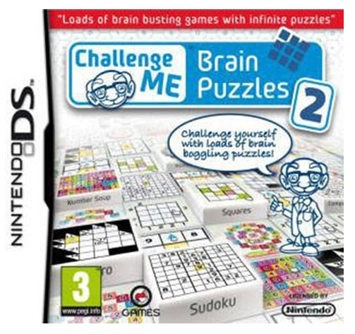 Brain Puzzles 2 Nintendo DS Game Very Good No Manual