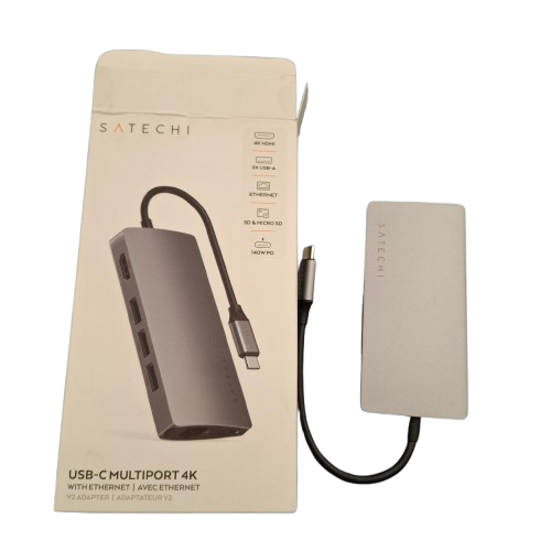 Satechi USB-C Multiport 4K Hub With Ethernet (JN)