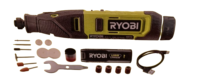 USB Rotary Tool Kit – Ryobi RRT4K