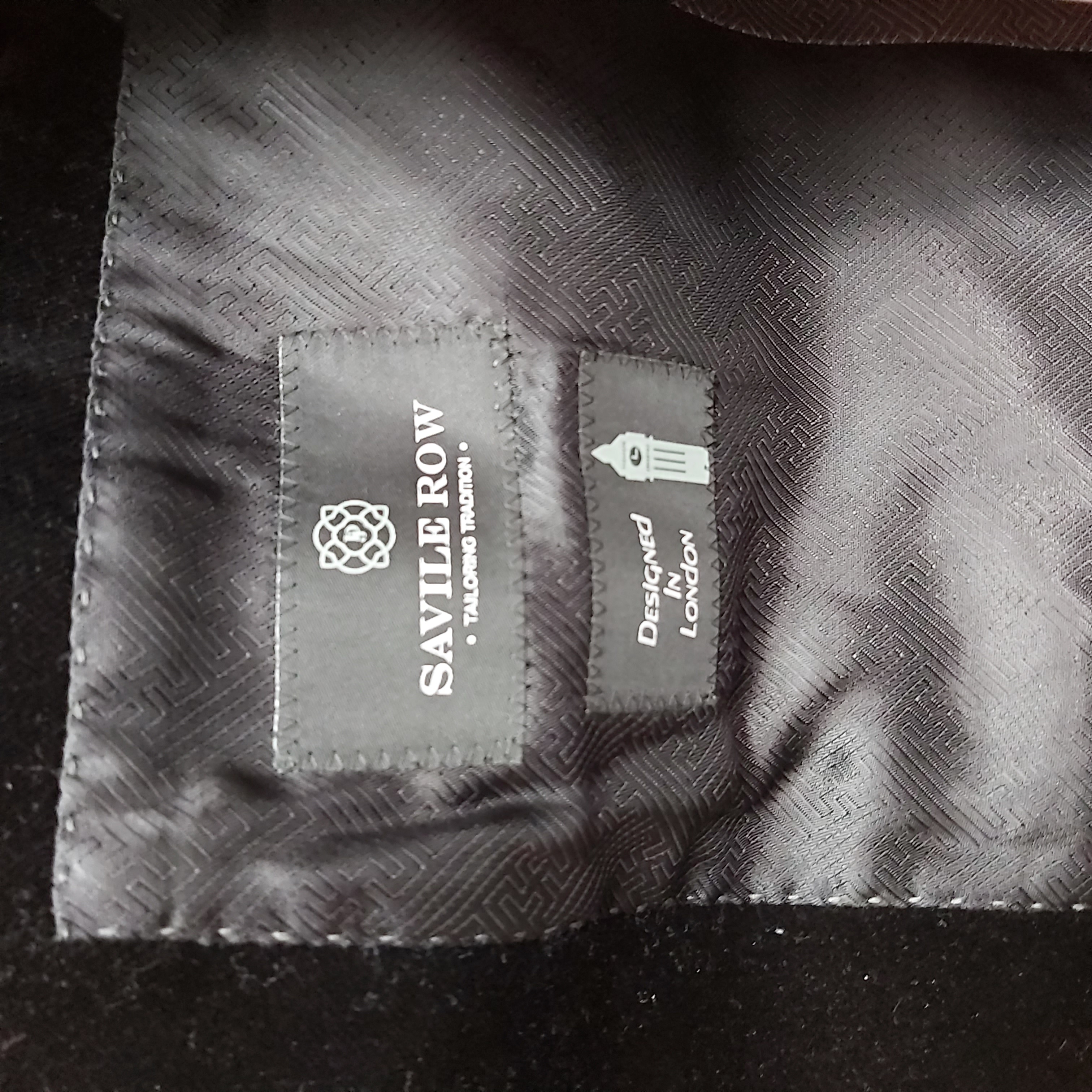 Men’s Savile Row Asher JV1 Black Velvet Jacket/Blazer, 96R, Contemporary Fit, Like New With Tags, RRP $349.99 (NA 1353776)