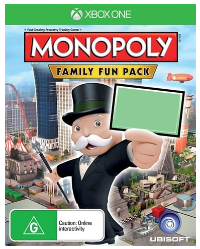 Monopoly Family Fun Pack Xbox One Good Condition With Manual (LE1355259)