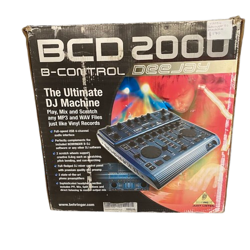 Behringer BCD2000 B-Control Deejay DJ Machine (NG) (Used)
