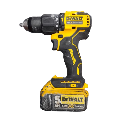 DeWALT 18V XR Compact Brushless Hammer Drill Driver DCD709 With 5.0ah Dewalt Battery (LN)