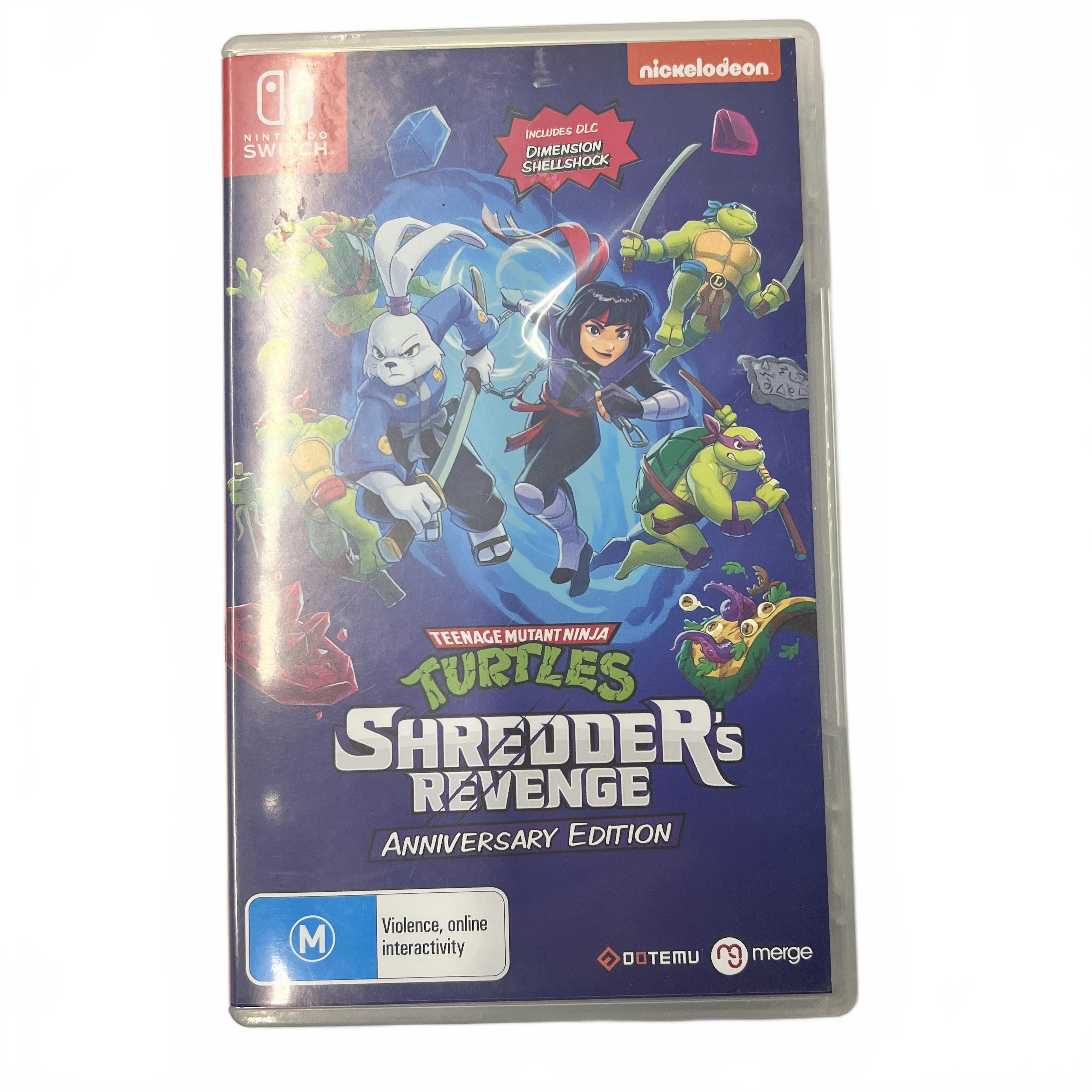 TMNT Shredders Revenge Nintendo Switch (MK)