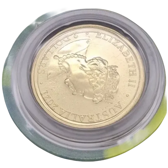 Royal Australian Mint | 2021 $2 ‘C’ Mintmark Coloured Uncirculated Coin
