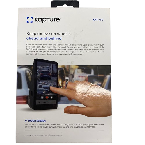 Kapture KPT-782 Black Dash Cam (NG)