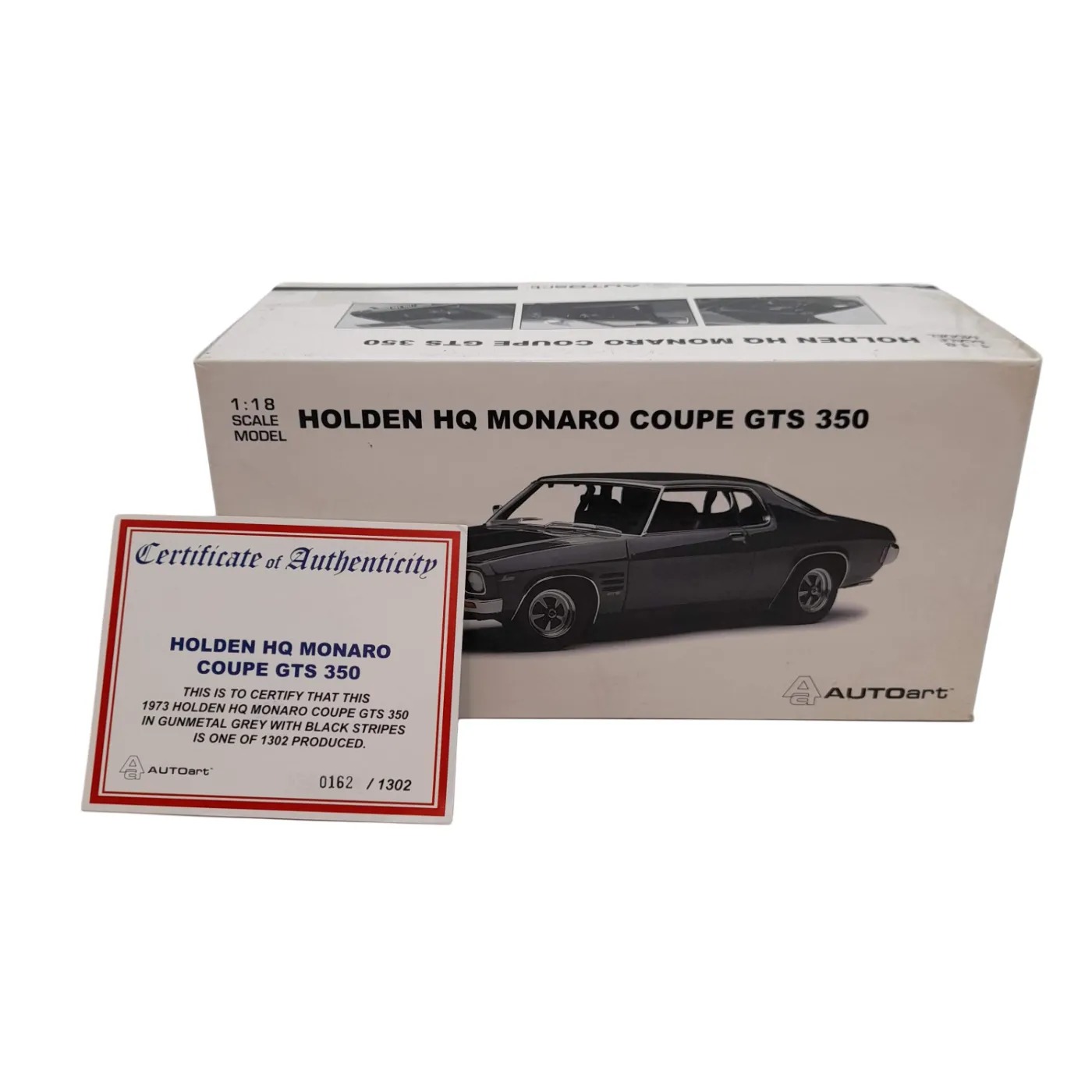 AUTOart Holden HQ Monaro Coupe with COA in Box (WL 1410162)