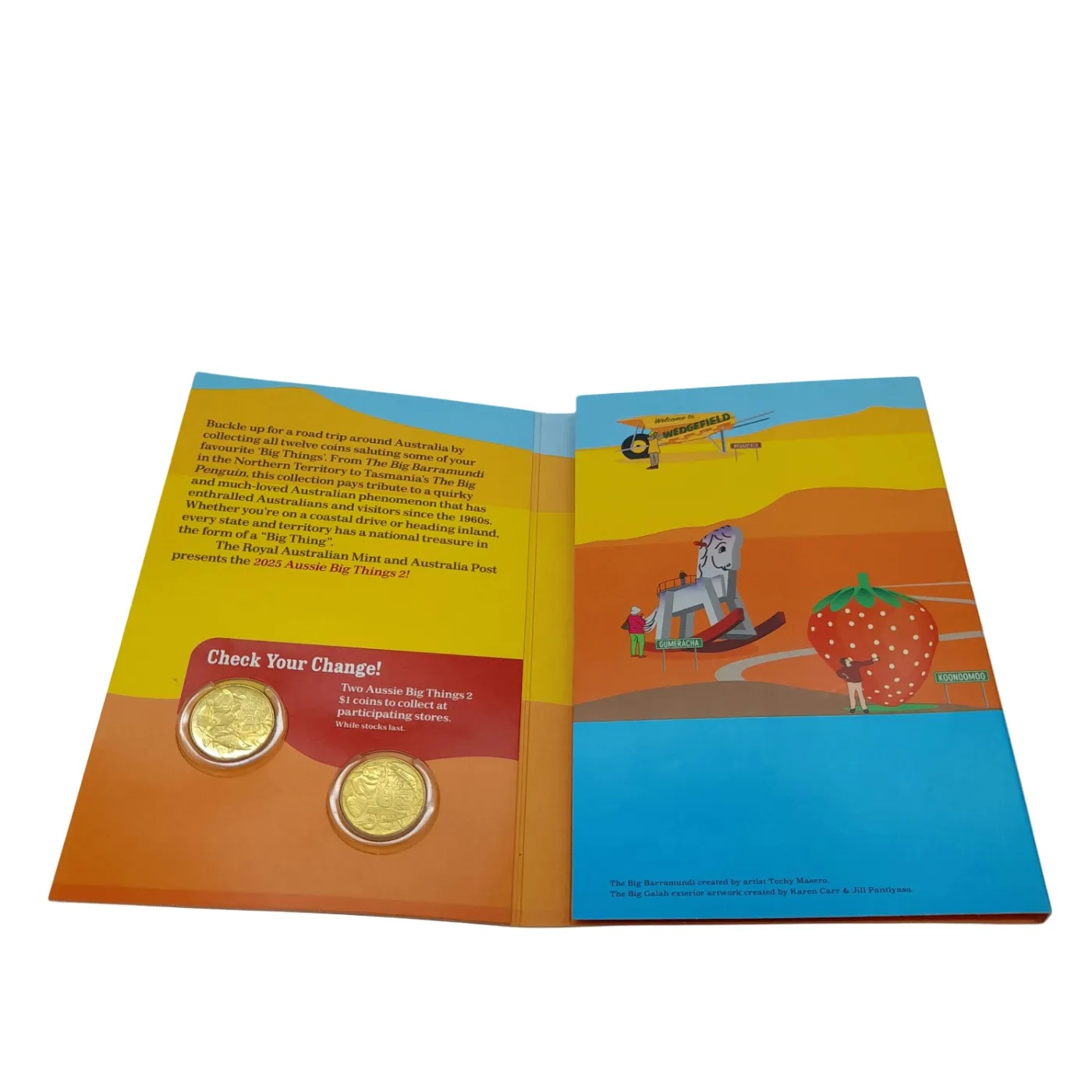 Aussie Big Things 2 Coin Collection – 12 Coins + Ram Roll (WL 1422721)