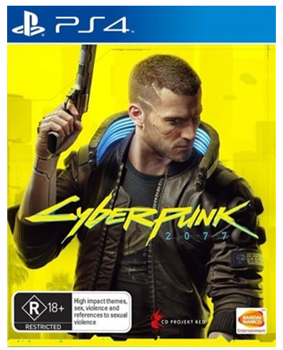 Cyberpunk 2077 Playstation 4 Game Very Good Condition No Manual (CP1353249)