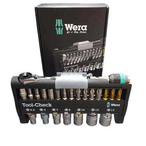 WERA Tool Check 1 38 Piece SB Bit Ratchet Set w/ Sockets – (LN)