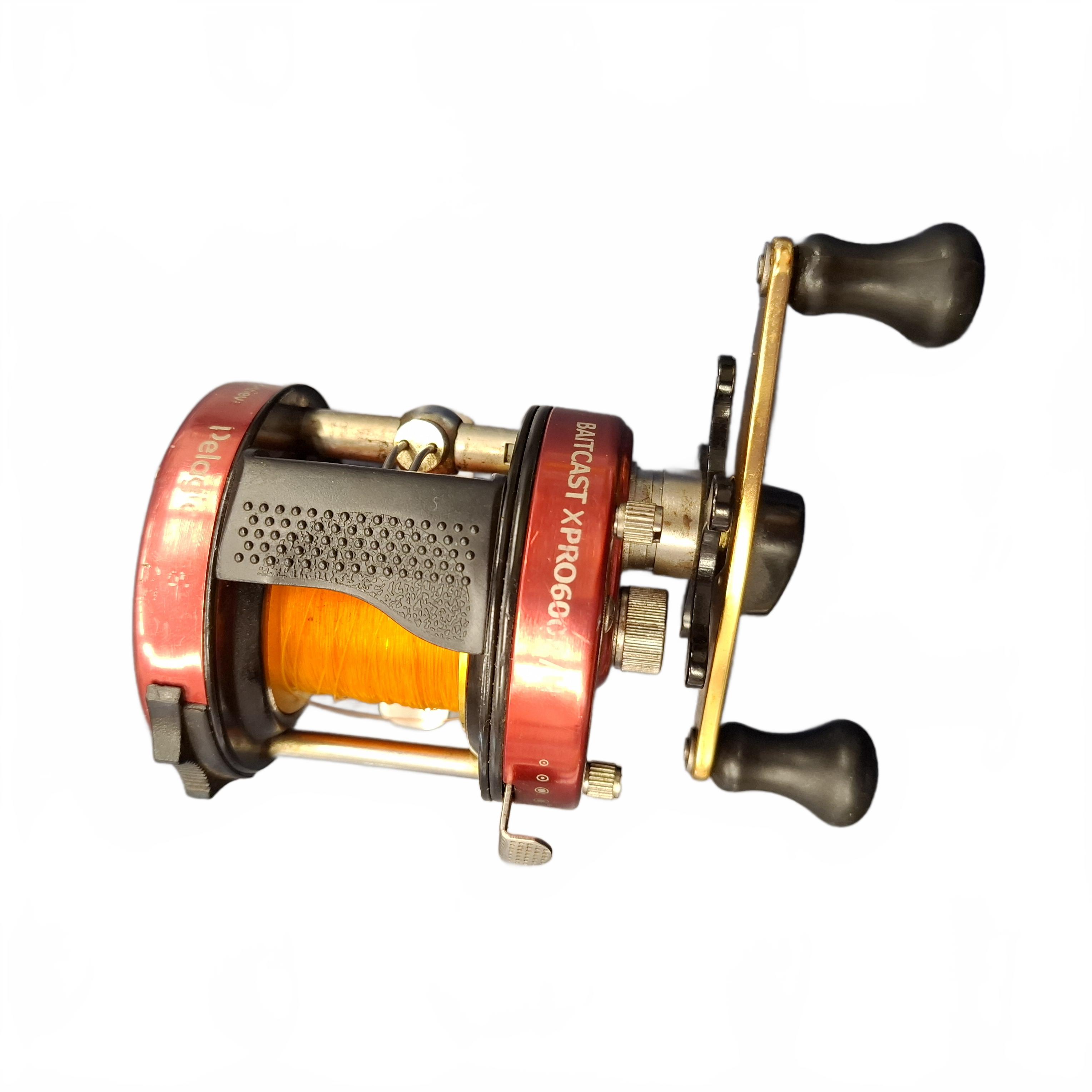 Pelagic Baitcast Fishing Reel XPRO600R/H Red Pink (1430205) (JN)